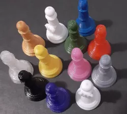 Harry Potter & the Philosopher’s Stone Board Game – Prototype – HP Player Pieces, Tokens, Voldemort_Quirrel Tokens