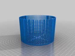 Hayward Poll Skimmer Basket (customisable) bottom