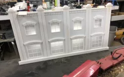 HO Scale Factory wall