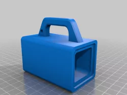 Keychain flashlight upgrade 2 18650 with handle and no logo