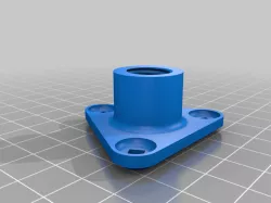 Lamp arm mount