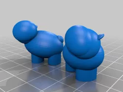 Little Baby House Hippos