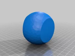 Low-Poly Succulent Pot - Angled Dome