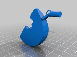 Melon Weapon Charm from The Cycle: Frontier