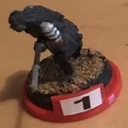 Miniatures Model Tray with Tab