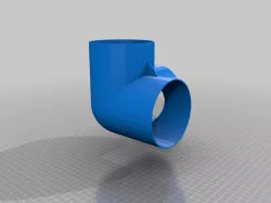 My Customized elbow for joining PVC pipe