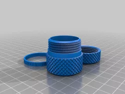 My Customized Knurled Screw-Top Container II -
