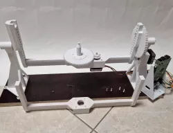OpenScan gear reduced turntable modification