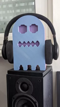 Pacman Ghost Headphone Stand / Decoration