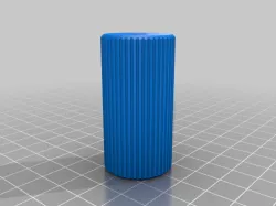 Photo Mounting Spacer/Handle with 1/4 inch threads