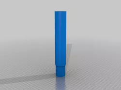 Plastic Shelving Tube 200mm Extention