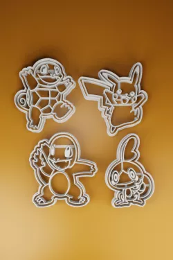 POKEMON COOKIE CUTTERS
