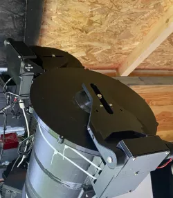 Telescope Cover with Flatbox
