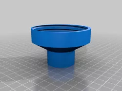 Threaded mason Jar lid with vent slots