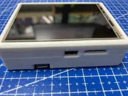 3D Printable Case for WAVESHARE 2.8inch Touch Display Module for Raspberry Pi Pico