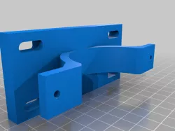 60mm OMtech co2 laser brackets upgrade from 50 or 55 mm tube