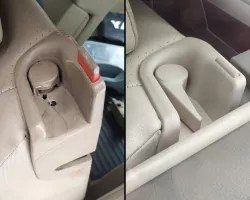 Audi A4 B6 rear seat backrest folding lever handle