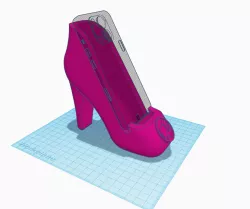 Barbie Phone Holder/Charger (No Supports!)