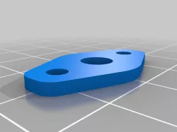 Bearing cover - robotdigg delta corners