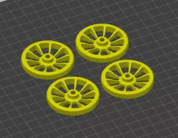 Bed Level Knobs suited for M4 Hardware
