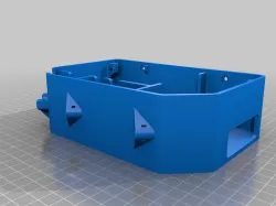 Big Einsy for MMU - lesser vent holes and honeycomb in the back wall 