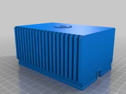 C64 PSU Ventilated Case