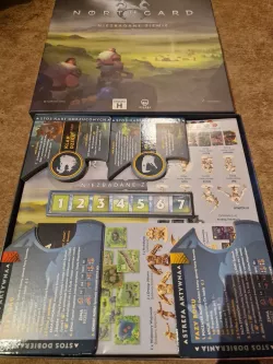 Custom Northgard Board Game Insert with 3D Resources 