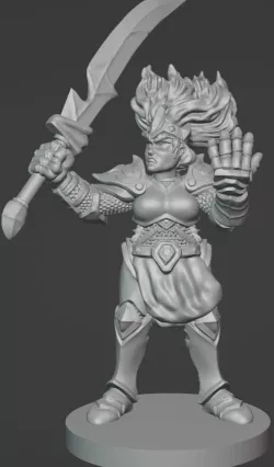 Fire giant female