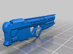 Halo 4 Inspired DMR for 1/12 action figure