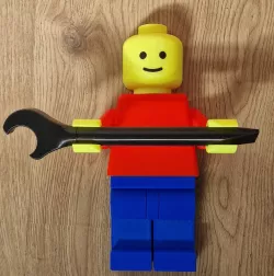 Lego Man Toilet Roll Holder
