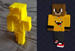 Minecraft Player Skin: BearNoob