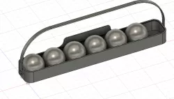 Minigolf Bälle Kästchen (miniature golf ball carrier)