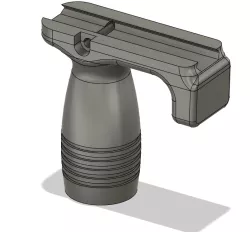 MP5k-style Foregrip - Picatinny