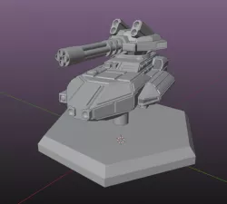 Musketeer Hover Tank