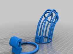 My Customized [18+ NSFW] Parametric Chastity Cage