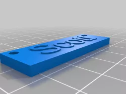 My Customized Custom Name Plate