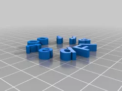 My Customized D&D Condition Ring Generator (SCAD)