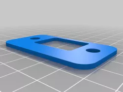 My Customized Door Strike Spacer