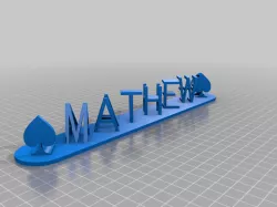 My Customized Dual Letter Blocks Illusion Customizer
