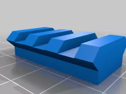 My Customized Picatinny (MIL-STD-1913) rail generator