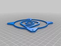 Naruto Konoha PC case fan grill