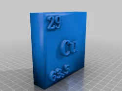 Periodic Table -  Copper Cu