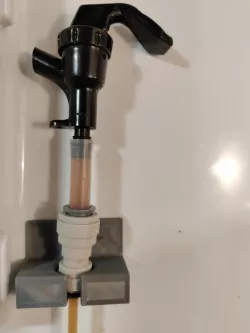 Picnic faucet  jg holder