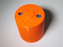 Secure Container For Camping Gas C206 Cartridges