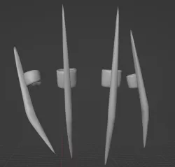 Sith Stalker / Starkiller Fingers Blades