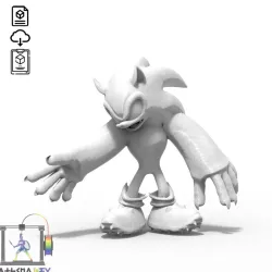 Sonic garou STL
