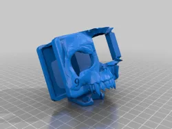 SpeedyBee Master 5 Remix of @drunkmaster 's Hero 9 Skull Mount 