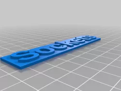 test piece