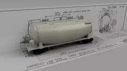 TGR TB class cement hopper wagon