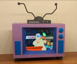 The Simpsons TV Phone Box / Case